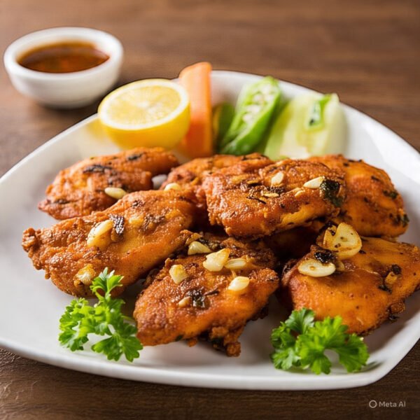 VELLULI KODI VEPUDU (Garlic Chicken Fry)