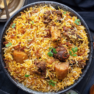LAMB BIRYANI (Boneless Authentic Hyderabadi Lamb Biryani)
