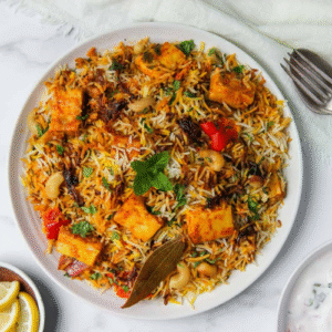 VEGETABLE COMBO (Mix of Veg Dum Biryani, Kaju Paneer Biryani and Mushroom Biryani)